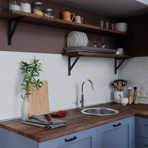 Как удачно организовали интерьер такой небольшой квартиры. 01