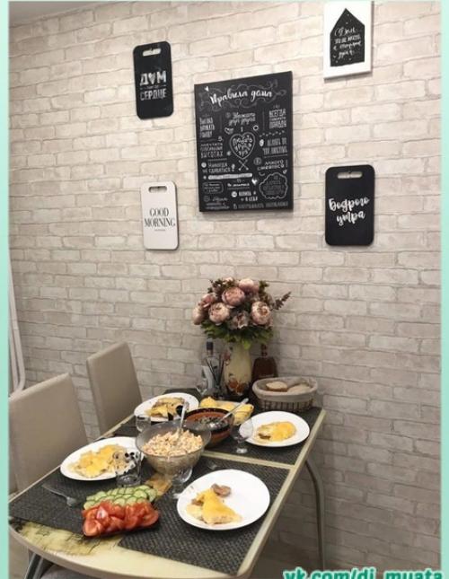 Уютная кухня. В приятных оттенках. 02