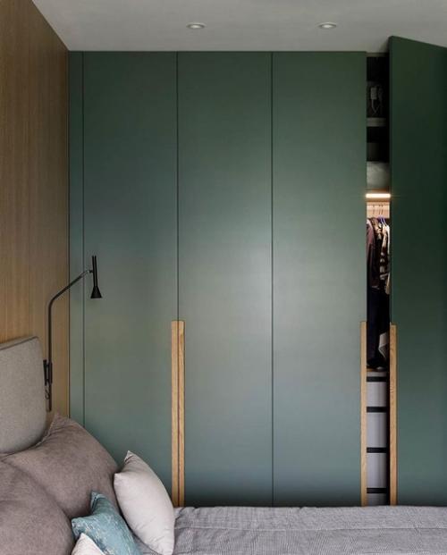 Лаконичный интерьер однокомнатной квартиры. 06