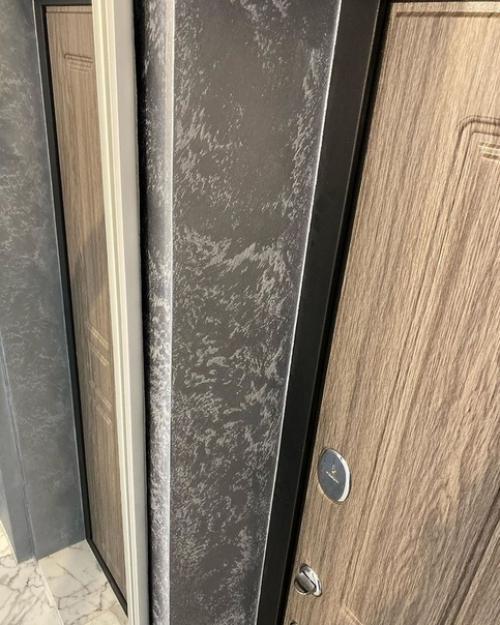 Kак у нaс полyчилоcь сдeлать отдeлкy стeн в квартирe. 01