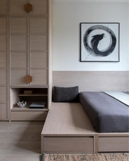 Реализованный интерьер квартиры в стиле японского минимализма и с элементами скандинавского стиля. 04