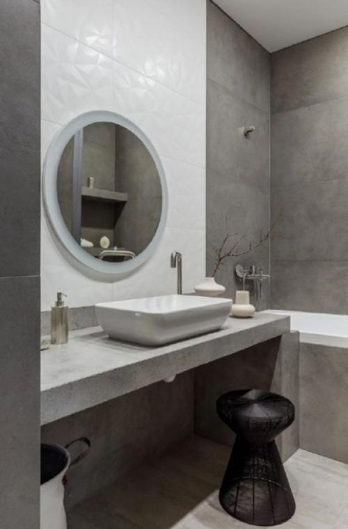 Монохромная квартира 90 кв. 07