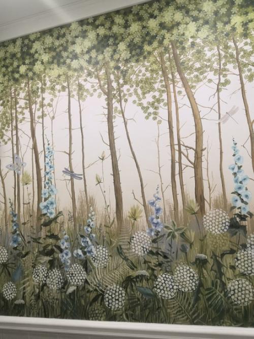 Всё в сад 140 х 150, акрил. 03