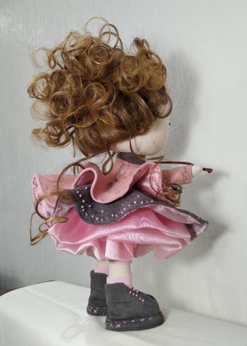 Маленькая скрипачка Ростиком 27 см. 02