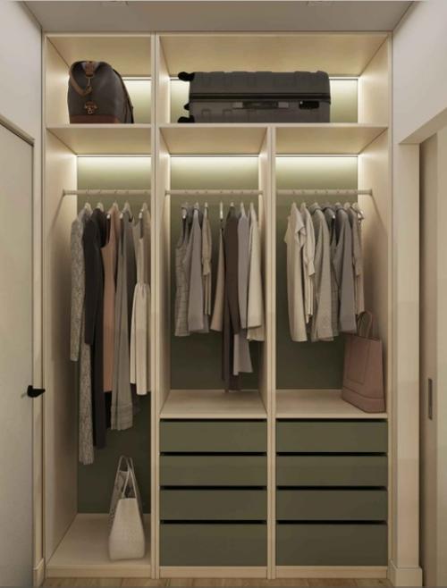 Мастер - спальня из проекта в ЖК солнце парк! 06