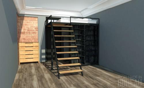 Вторые этажи из металла популярность набирают! 07