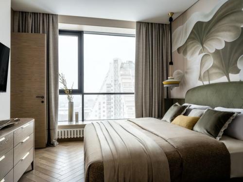 Реализованный интерьер квартиры, площадью 134 кв. 02