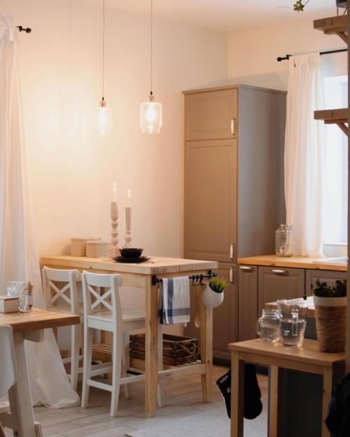 Кухня готова.  Кухня в загородном доме. 03