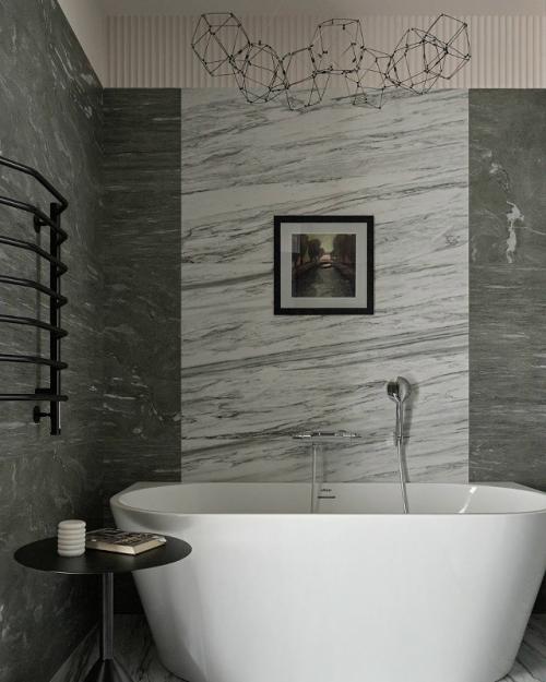 Реализованный интерьер квартиры, площадью 106 кв. 08