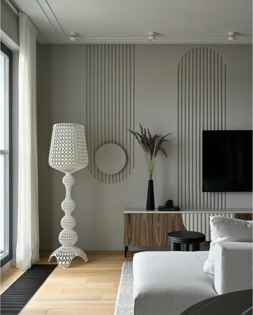 Реализованный интерьер квартиры, площадью 106 кв. 04