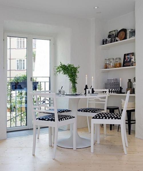 Студия в скандинавском стиле площадью 48 кв. 03