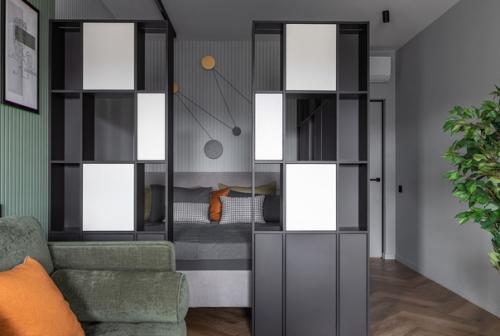 Три в одном: спальня - гостиная - рабочее место. 04