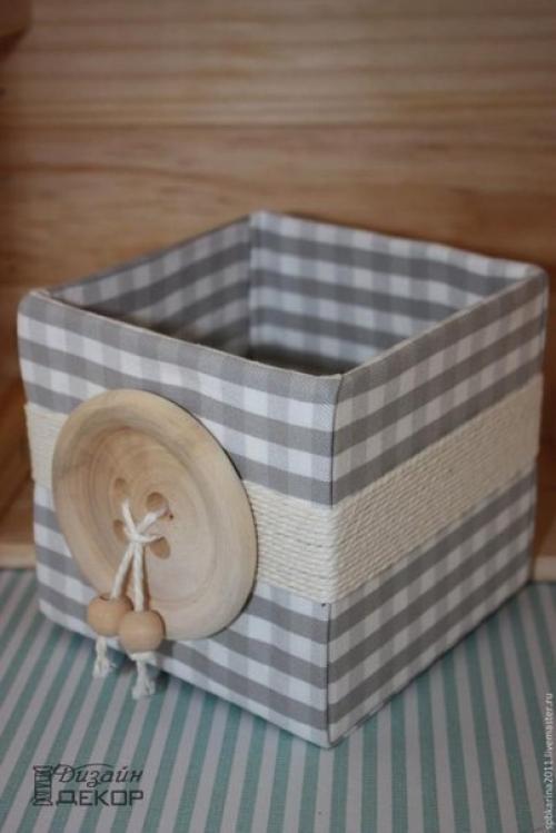 Мы мастерим уютную коробочку для домашних нужностей и ненужностей? 08