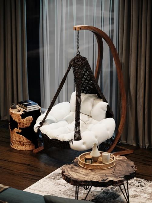 ЖК Ривер Парк, дизайн кухни - гостиной и коридора. 06