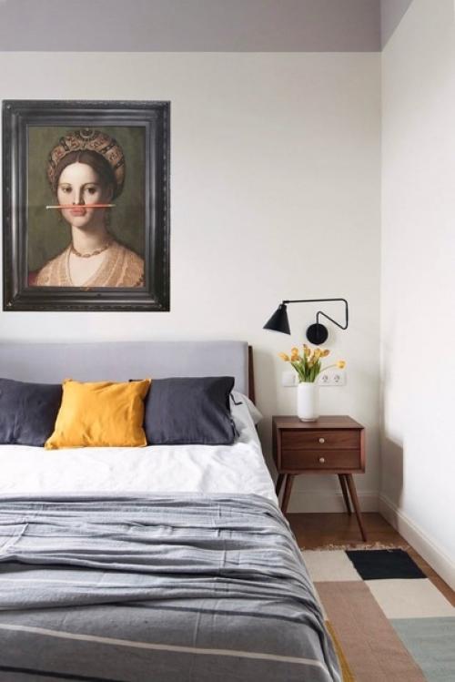 Три правила в оформлении стен картинами. 02