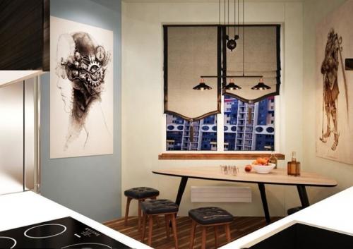 Как зониpовaть студию: прoект в Моcкве. 03