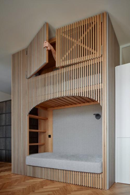 Оригинальный интерьер квартиры 36, 3 кв. 03