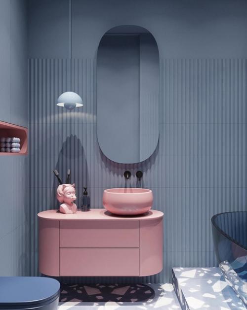 Необычный интерьер. Ванной комнаты. 02