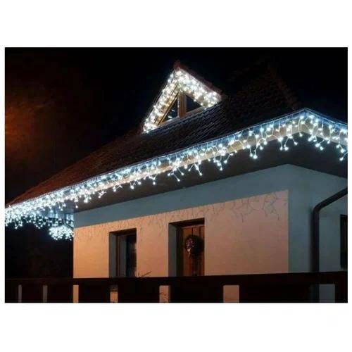 Светодиодная гирлянда бахрома для декорации дома и зданий! 04