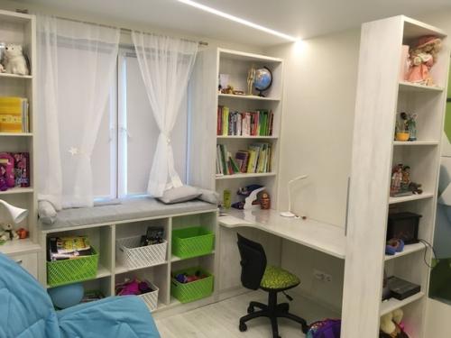 Такой вот ремонт получился в детской у нас! 01