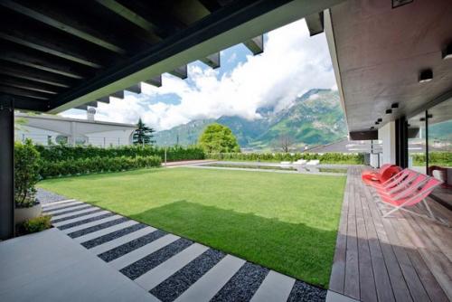 Часть 1. дом ФФФ (Casa FFF) в Италии от Pallaoro Balzan e Associati. 08