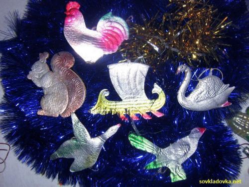 Как украшали елку в СССР. 02