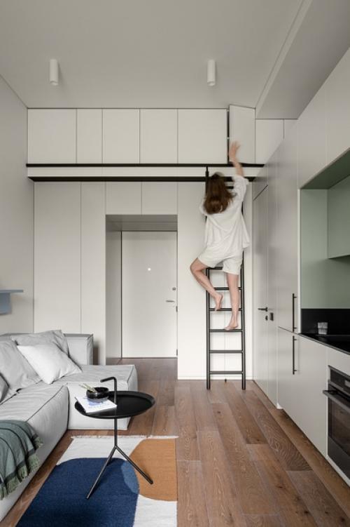 Интерьер 1-комнатной квартиры 38 кв. 01