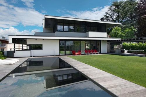 Часть 1. дом ФФФ (Casa FFF) в Италии от Pallaoro Balzan e Associati. 02