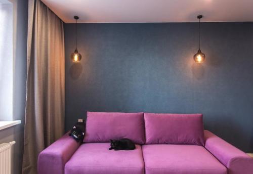 Интерьер квартиры в темной цветовой гамме. 06