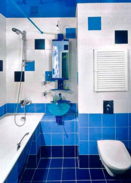 Идеи интерьера.  Море в ванной. 05