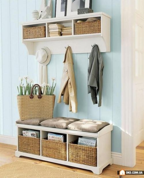 Как создать уют в маленькой прихожей? 01