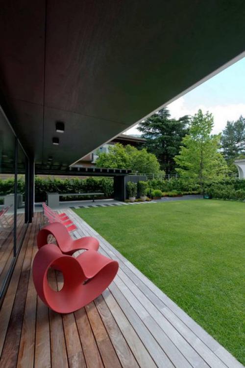 Часть 1. дом ФФФ (Casa FFF) в Италии от Pallaoro Balzan e Associati. 06