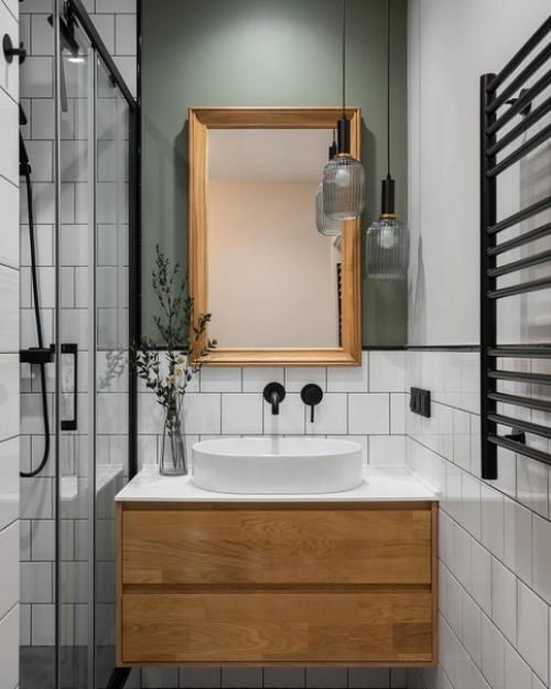 Молодая семейная пара купила эту квартиру и пригласила дизайнера Нину клюс разработать для них светлый и уютный интерьер в скандинавском стиле. 04