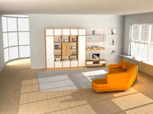 Минимализм в интерьере - каким должен быть пол? 01