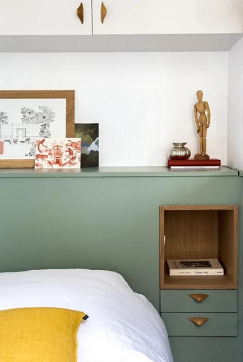 Легкий и ненавязчивый интерьер студии площадью 22 кв. 06