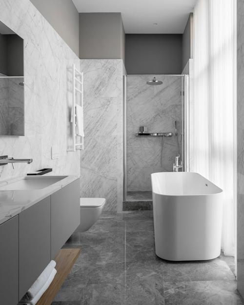 Дизайнер Анна Рудакова спроектировала квартиру площадью 126 кв. 08