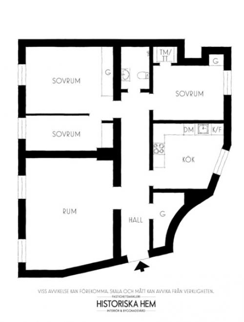 Альбом номер 3. интерьер этой квартиры в красивом 100-летнем здании в Стокгольме получился довольно интересным и ярким. 07