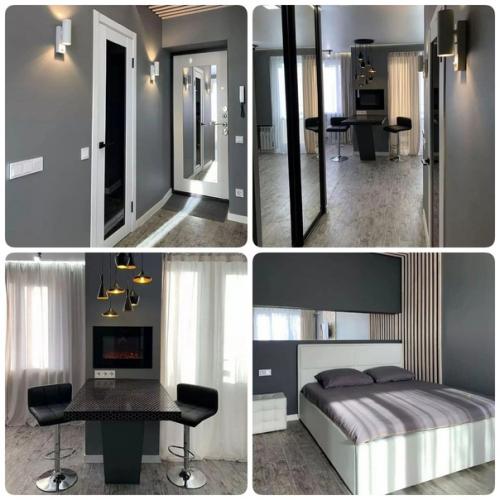 Строгий дизайн квартиры.