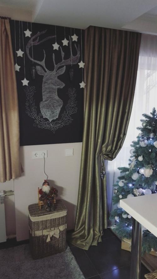 Мой новогодний интерьер своими руками. 05