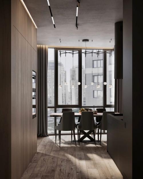 Эта квартира для молодого успешного холостяка, расположенного в доме на берегу финского залива. 02