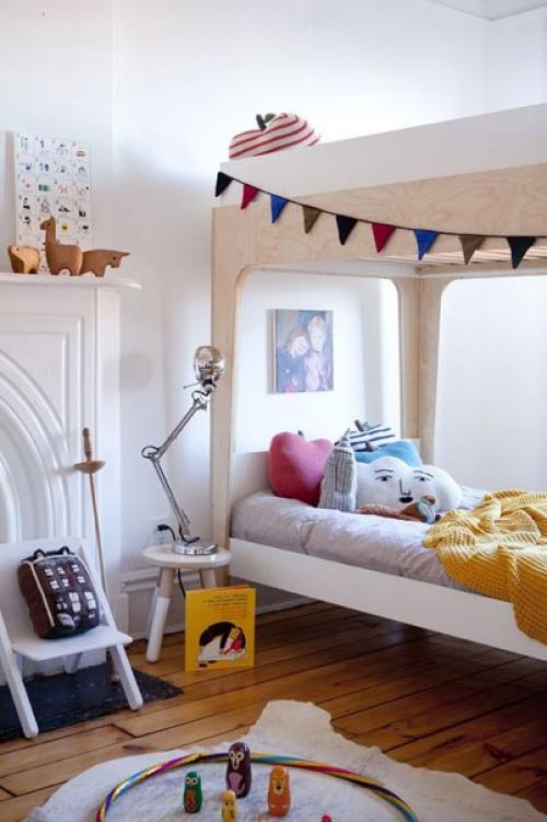 Детские в скандинавском стиле - это идеальный вариант комнаты для малыша. 04