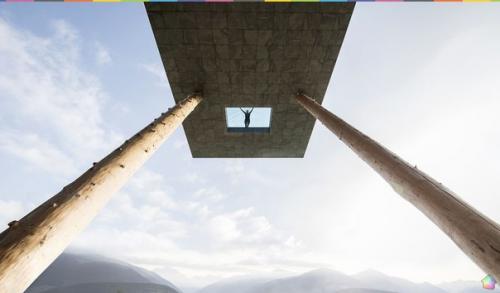 Небесный бассейн отеля Hubertus ч. 1. 01