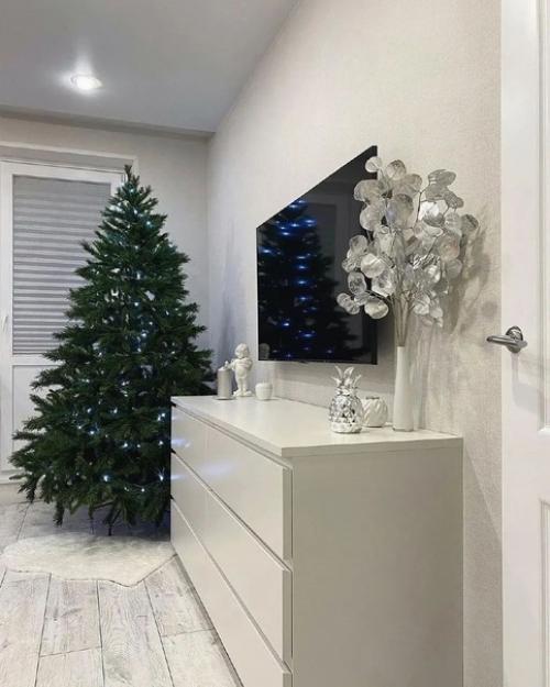 Просто сказочная квартира с новогодним декором. 04