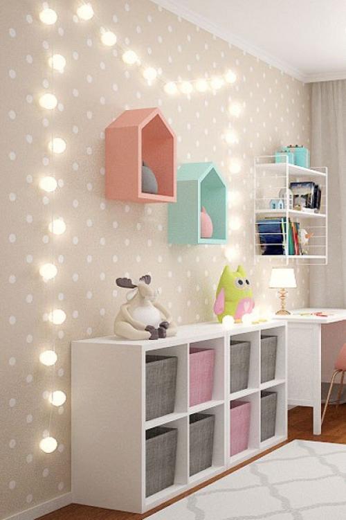 Детские в скандинавском стиле - это идеальный вариант комнаты для малыша. 02