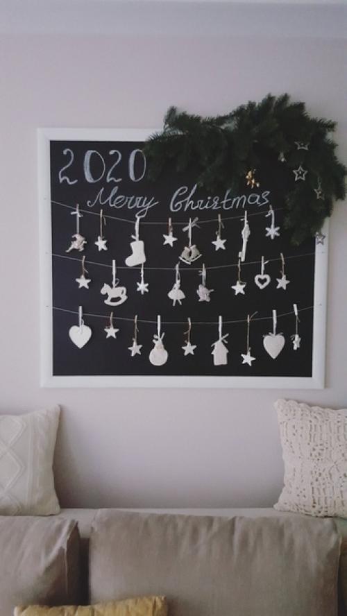 Мой новогодний интерьер своими руками. 03