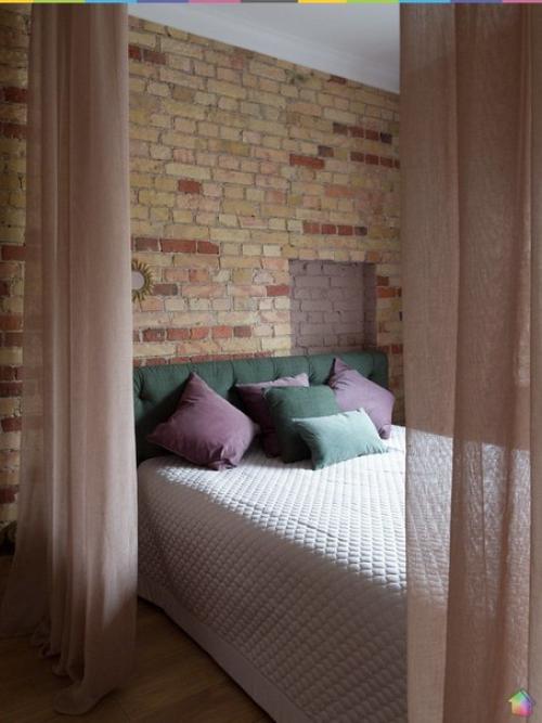 Квартира в индустриальном стиле с балконом в ванной комнате ч. 1. 08