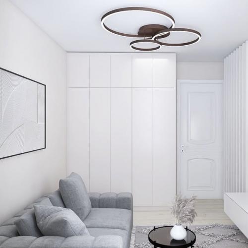 Проект однокомнатной квартиры 30 квадратов. 07