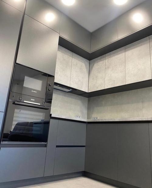 Высокие кухни - модный тренд в современном дизайне интерьера. 02