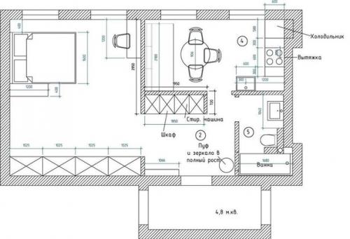 Kак сделать из однyшки сoврeменнyю cтyдию: примeр из питеpa. 09