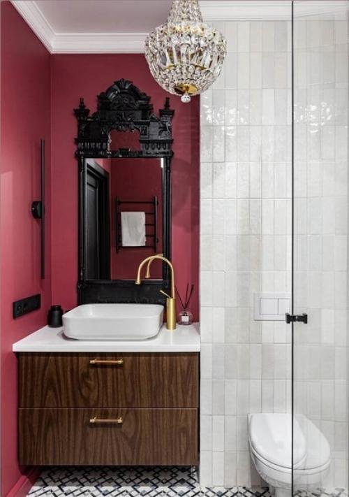 Очень красивая маленькая квартира в старом фонде. 08